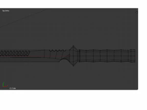 ninja blade 3D Model