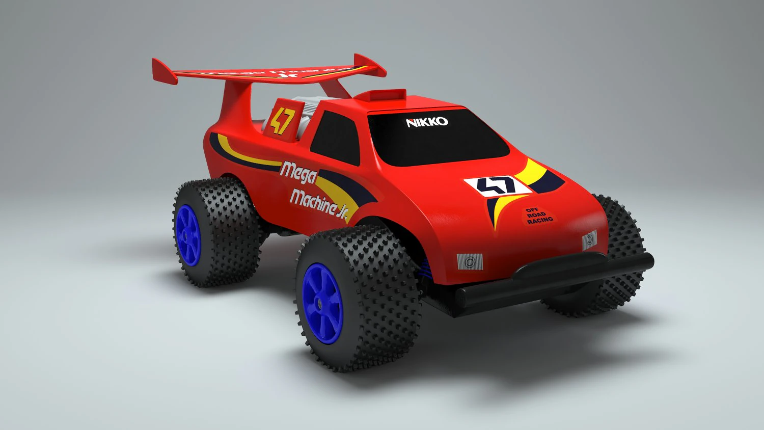 mega machine jr 3D Model .c4d .max .obj .3ds .fbx .stl .blend 