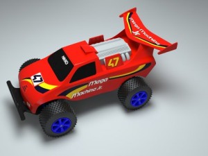 mega machine jr Modello 3D