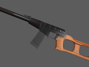 vs vintorez Modello 3D