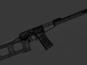 vss vintorez 3D 모델