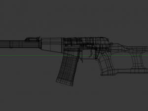 vss vintorez 3D 모델