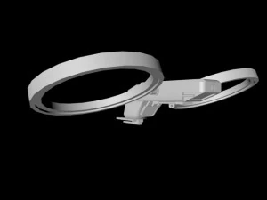 2 small drones 3D Model