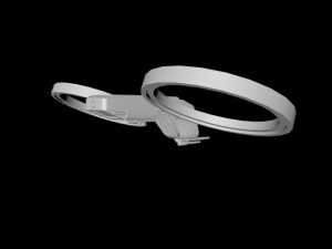 2 small drones Model 3D