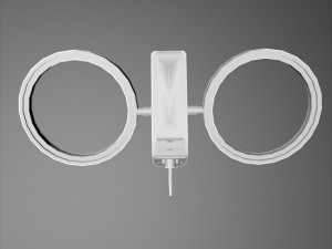 2 small drones Model 3D