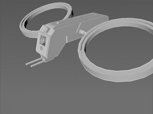 2 small drones Model 3D