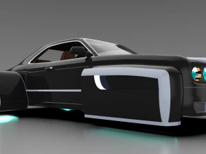 bentley brooklands vle 2055 3D Model