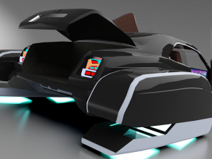bentley brooklands vle 2055 3D-Modell