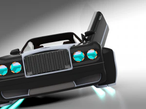 bentley brooklands vle 2055 3D Model