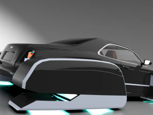 bentley brooklands vle 2055 3D Model