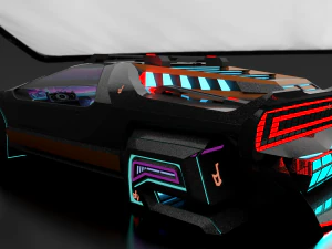 アルファロメオ カラボ 1968-2045 ヴァルキリア アップグレード 3Dモデル