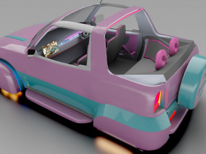 toyota rav4 cabrio 98 vle 2048 3D Model