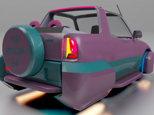 toyota rav4 cabrio 98 vle 2048 3D Model