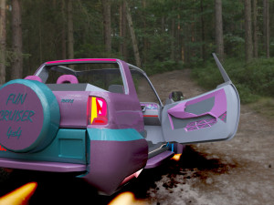toyota rav4 cabrio 98 vle 2048 3D Model