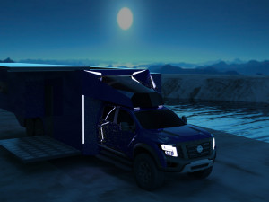 Nissan titan valkiria house edition free 3Dモデル