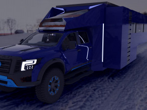 Nissan titan valkiria house edition free 3D Model