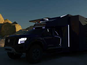 Nissan titan valkiria house edition free 3D Model
