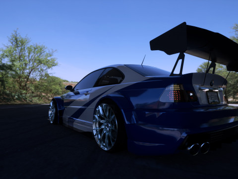 M3 GTR - E46 VLE 3Dモデル