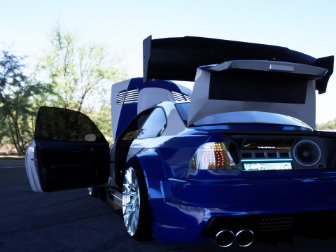 M3 GTR - E46 VLE 3Dモデル