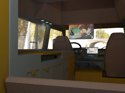 Volkswagen Transporter 3 VMHE 3D Model
