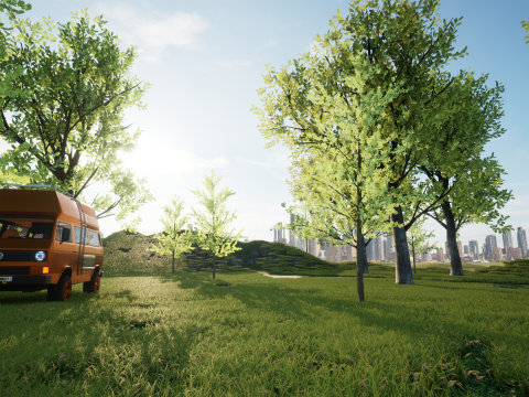 Volkswagen Transporter 3 VMHE 3Dモデル