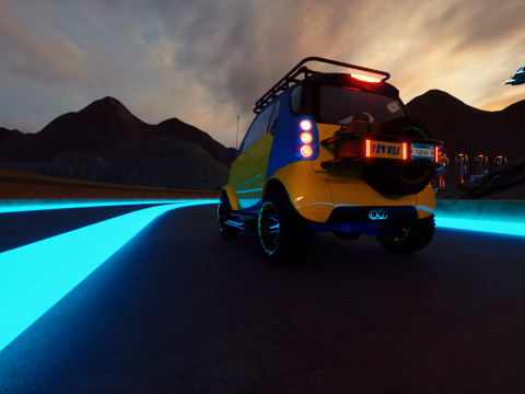 Smart forTwo 1999 4x4 VLE 3Dモデル