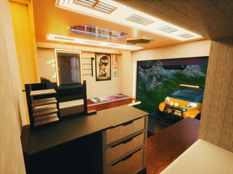 Scania T 143 Torpedo - Varlog Twin Horizon Edition 3D 模型