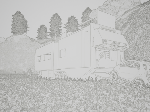Scania T 143 Torpedo - Varlog Twin Horizon Edition 3D 模型
