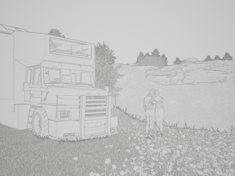 Scania T 143 Torpedo - Varlog Twin Horizon Edition 3D 模型