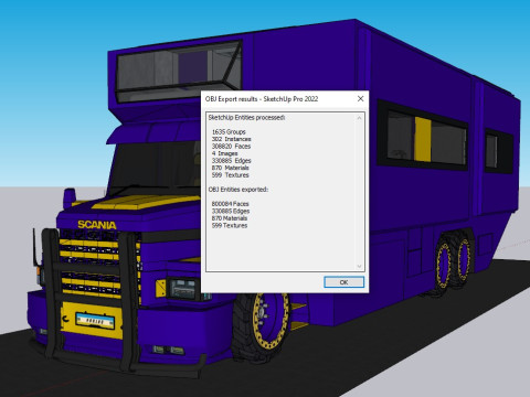 Scania T 143 Torpedo - Varlog Twin Horizon Edition 3D 模型