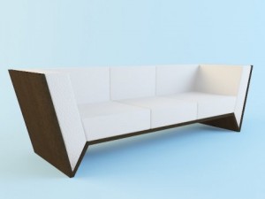 sofa art2237 factory morelat 3D Модель