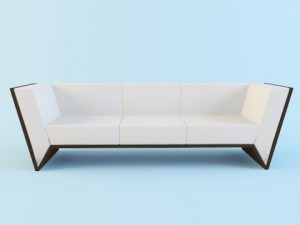 sofa art2237 factory morelat 3Dモデル
