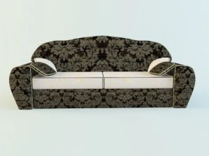 沙发经典 3D 模型