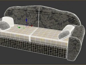 sofa classic 3D Model