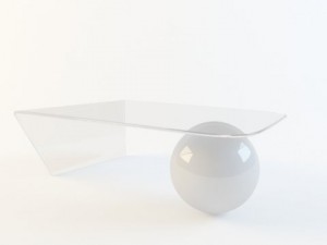 coffee table globe factory cattelan italia 3D Model