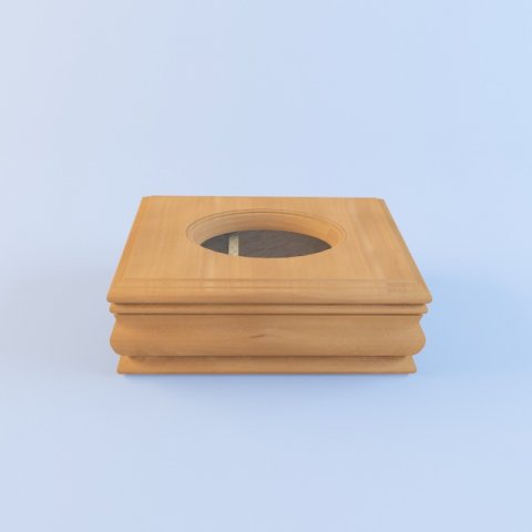 a wooden box 3D Model .c4d .max .obj .3ds .fbx .stl .blend 