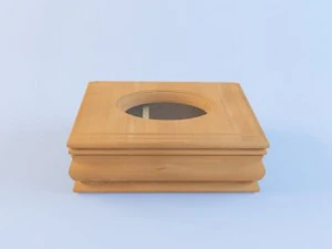 деревянный ящик 3D Модель