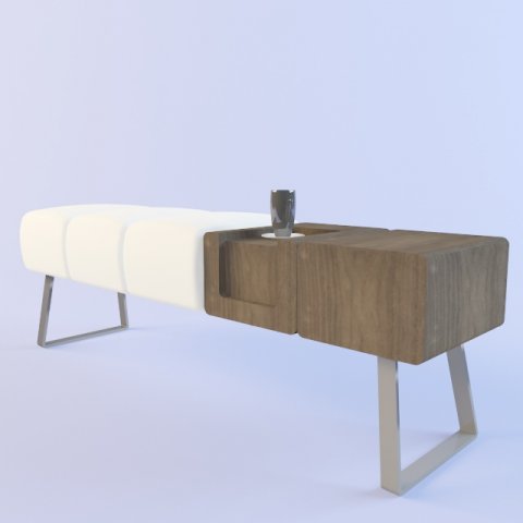 sofa patmos fabric riva 1920 3D Model .c4d .max .obj .3ds .fbx .stl .blend 