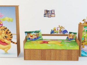 baby winnie Modèle 3D