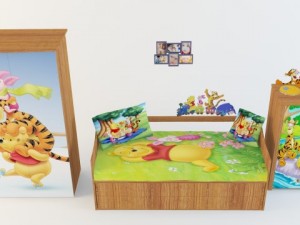 baby winnie Modèle 3D