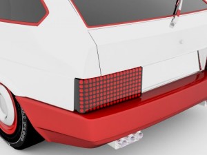 vaz 2108 lada samara 3D Model