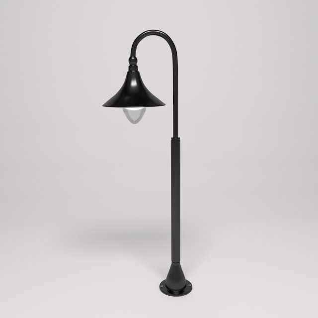 street lamp 3D Model .c4d .max .obj .3ds .fbx .stl .blend