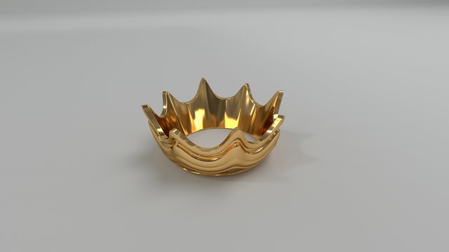 crown 3D Model .c4d .max .obj .3ds .fbx .stl .blend 