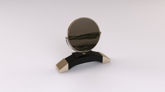 cosmetic mirror 3D Modell .c4d .max .obj .3ds .fbx .stl .blend
