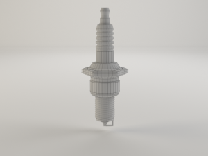 spark plug Model 3D
