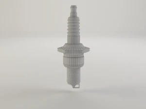 spark plug 3D Model
