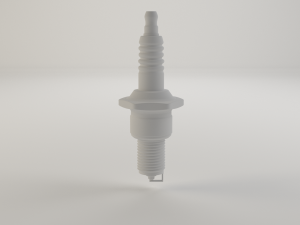 spark plug Model 3D