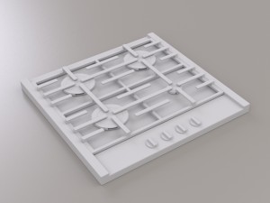 cooktop 3D Model
