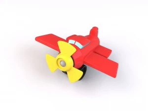 іграшковий літак 3D Модель