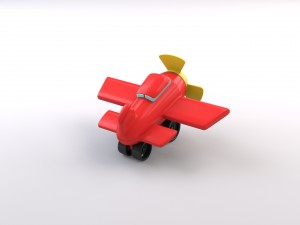 toy plane 3D Модель